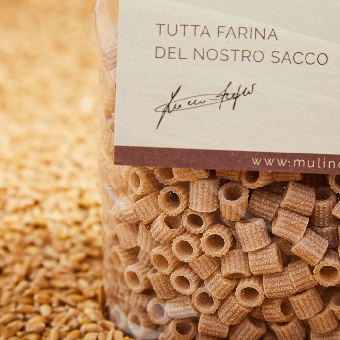 Vivi al Naturale - MEZZE PENNE RIGATE - Pasta di Gragnano IGP - 100% grano  italiano