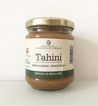 TAHINI - Crema di SESAMO di Ispica (Sicilia) bio Presidio Slow Food